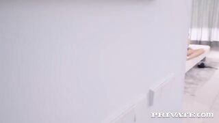 Redhead Ada Lapiedra debuts her body and skills in this video
