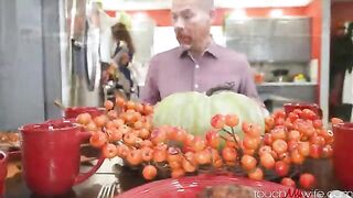 Filling my wife's sweet cherry pie with cock