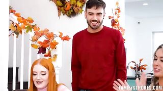 The Thanksgiving tie breaker between two attractive bitches