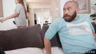 Horny GF gets creampied by her boyfriend