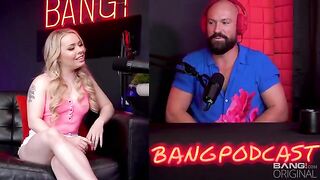 An interview with a hot blondie turns into a passionate sex session