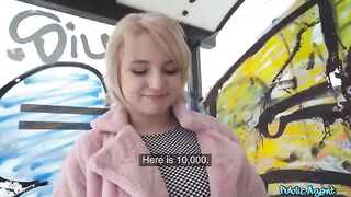 I fucked a blonde student in the basement for 200 dollars