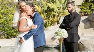 BrideZZilla: A wild threesome at the wedding reception part 3