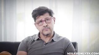 A sexual woman was fucking at her home with someone unexpected