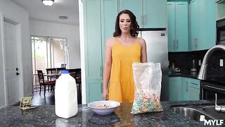 A girl was bullied at home and then she called for help