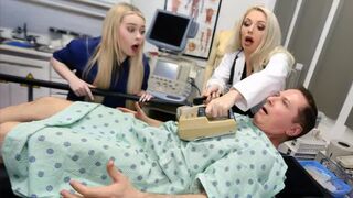 The doctor put the girls in their place with his impressive endowment