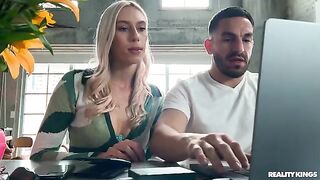 I cut, you print, we fuck on the couch with beautiful bitches