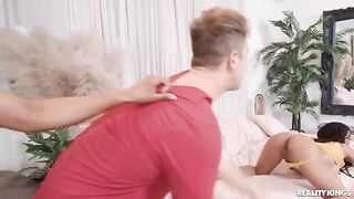 Roomie Swap 3Way Sex with 2 Latina Beauties