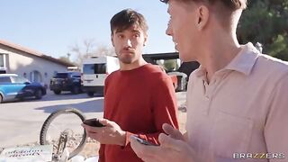 Day of Debauchery: Part 2 - glasses girl does blowjob outdoors