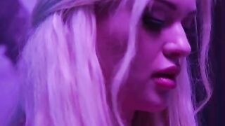Busty blonde London Laurent gets her pussy railed by pilot in HD