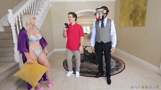 A husband fucked his wife by a stranger through kinkiest way