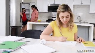 Tips from a private tutor and big natural tits action