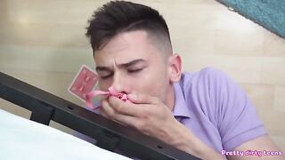 College girls fantasize about sex and show off their panties in a steamy scene
