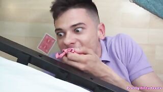 College girls fantasize about sex and show off their panties in a steamy scene
