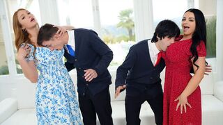 The guy agreed to swap his swag with the stepmom
