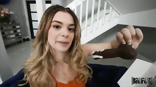 Molly has a small pussy, her boyfriend likes to lick it