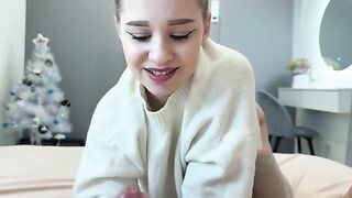 Don't tear her mouth open, or she'll scream for help