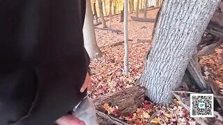 A walk in the park can be a romantic sex encounter