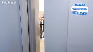 A girl has sex with a good friend using a vibrator
