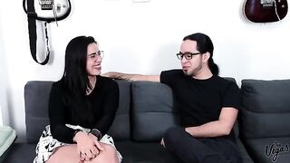 First porn video of the stunning Latina Kylei Ellish, featuring intense passion!