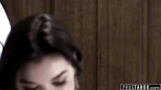 Anny Aurora seduced her stepuncle on his wedding anniversary in a taboo encounter