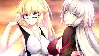 Saint and the sinner - a hot Fate Grand Order scene