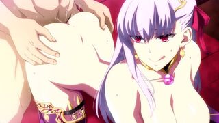 The sakura woman plays a seductive game with you - Fate JOI