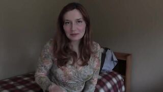 Step mom gave her stepson a birthday blowjob, what a great present