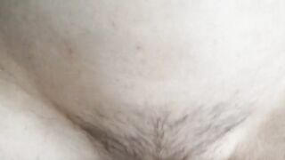 Skinny MILF begs to get fucked with her hairy pussy in a steamy session