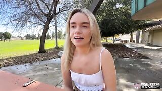 A girl would do anything to please her boyfriend, even in public