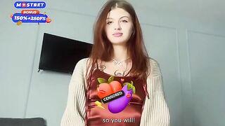 A girl is asking if you want to know her desires