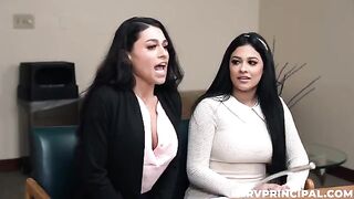 A girl is working and sometimes has sex with her co-worker