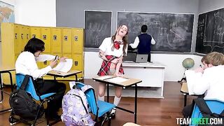 Student passed an important exam with a special reward