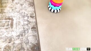 You should have taken care of your pussy, 18-year-old!