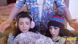 Their sweet pussies get wet and their fingers get busy in this steamy scene
