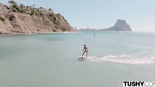 A nice holiday with anal sex by the pool