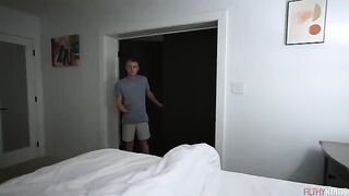 A nice gentle blowjob, but the guy wants more, even deeper in the mouth