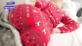 A stepmother is dreaming about a Christmas gift from her stepson