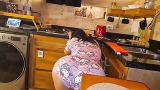 My boyfriend came home from the gym and fucked me hard in HD