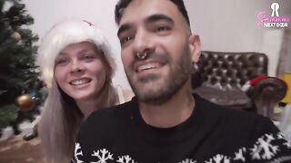 The best way to celebrate Christmas with a hot Latino girl