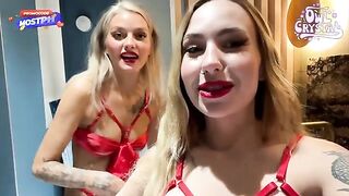 A little naughty and very funny threesome sex