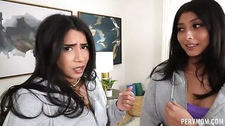Well-deserved popularity of a porn star from the first person