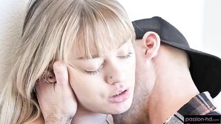That is where the passion scale stopped, and the girl screamed with pleasure