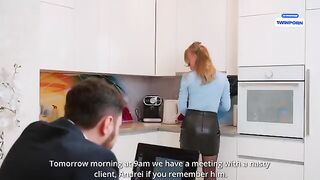 My desired whore - Hot secretary fucked by her boss on a business trip