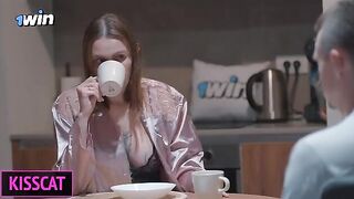 A man has a rough sex session with his stepmom, exploring forbidden desires
