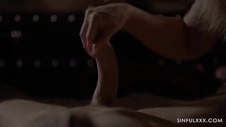 Breathtaking view of a blowjob scene