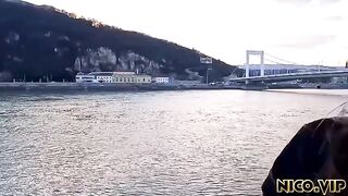 The couple has sex while traveling to their destination