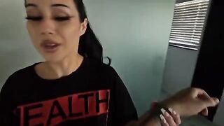 Girl felt the power of a cock and came, showcasing intense passion
