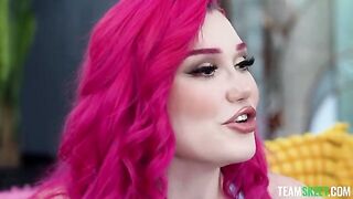 Fantasy with the incarnation of Ariel with big tits