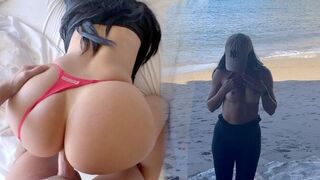 You don't have to look at her face, just follow her bubble butt